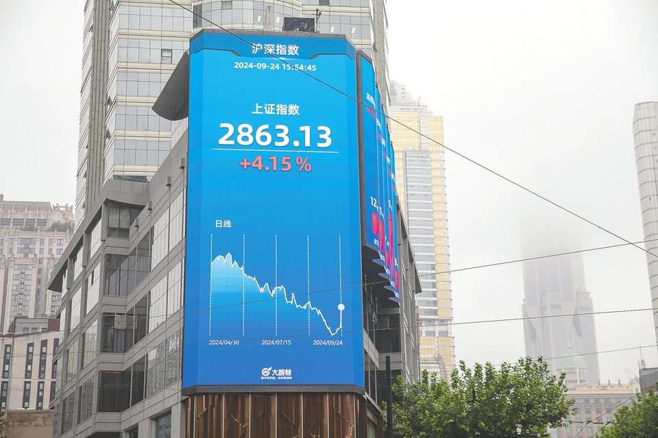 沪指昨日涨超4% 场外资金跑步入场