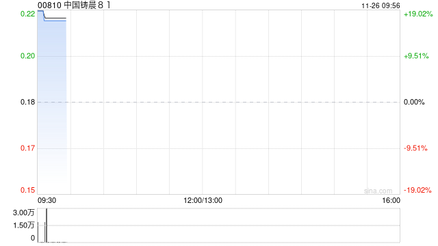 中国铸晨81拟折让约16.85%配售最多2828.4万股 净筹约412万港元